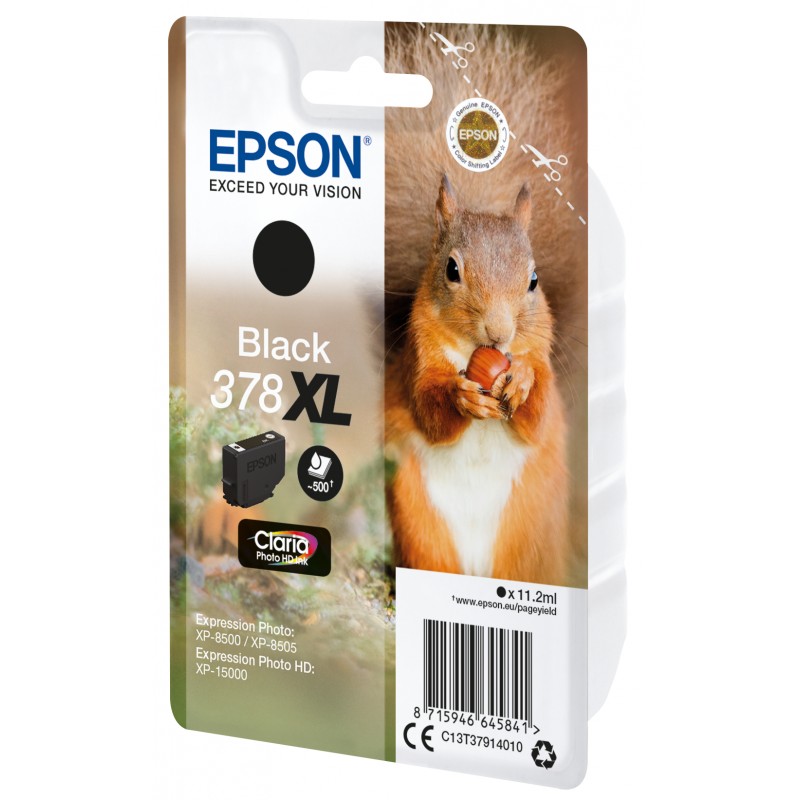 Epson C13T37914010 BK XL Ecureuil