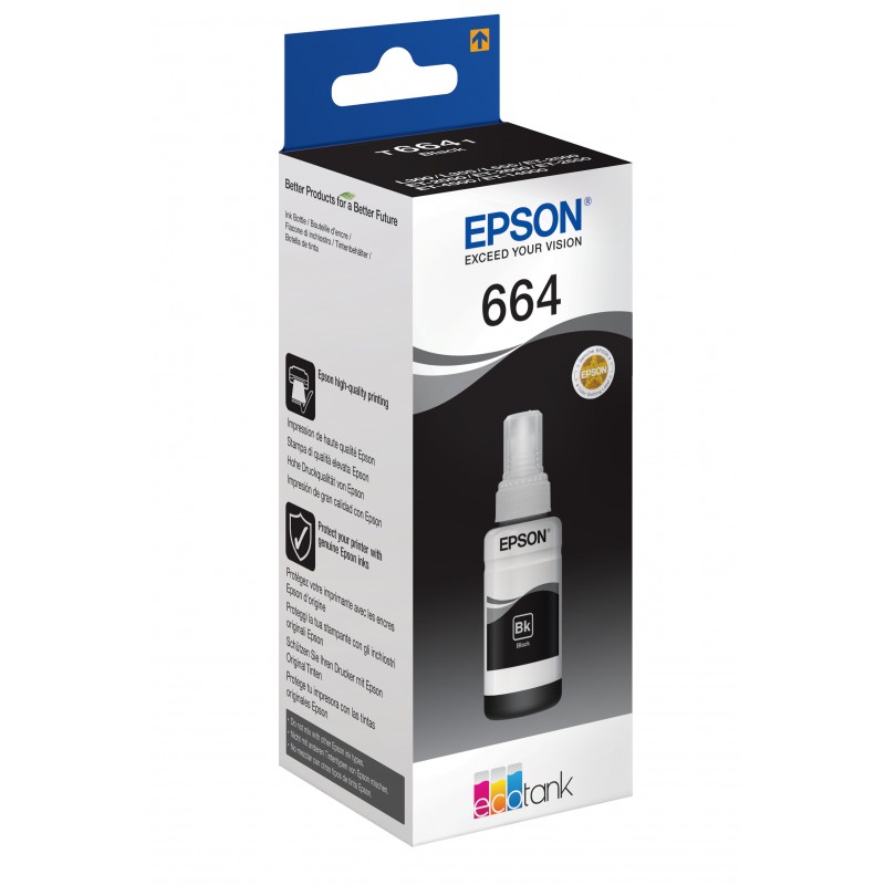 Epson C13T664140 EcoTank 664 BK 4.5K