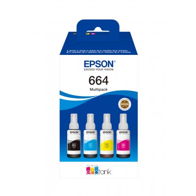 Epson C13T664640 EcoTank 664 Pack N+3 Cl