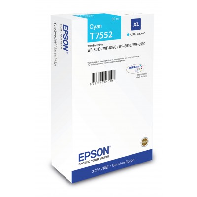 Epson C13T755240 Encre Cyan XL 4K