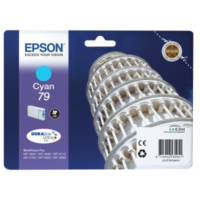 EPSON C13T79124010 Ink Jet Cyan 800 p