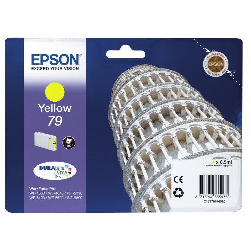 EPSON C13T79144010 Ink Jet Yellow 800 p
