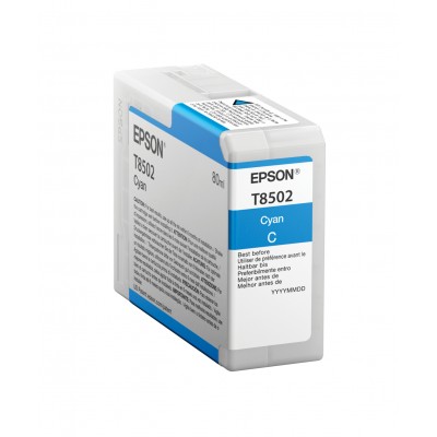 Epson C13T850200 Encre Cyan SC-P800 80ml