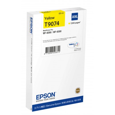 Epson C13T90744N Ink Yellow XXL 7K