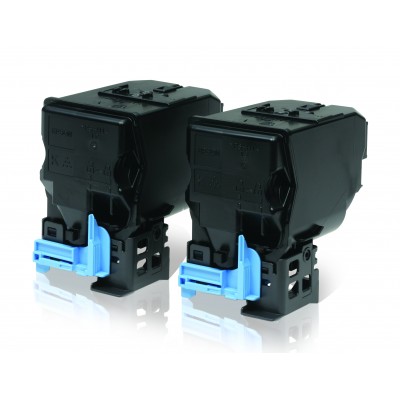Epson C13S050594 pack Toner Noir 2 x 6K