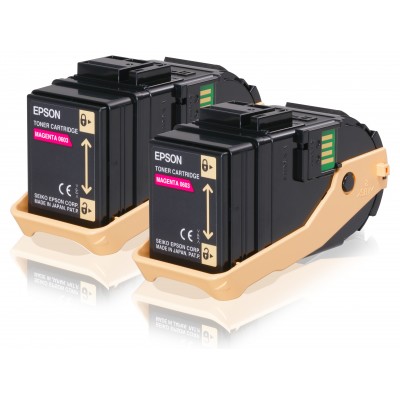 Epson C13S050607 Toner Mag. 2 x  7.5 K