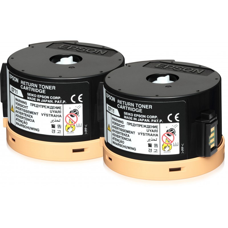Epson C13S050711 Toner Return BK 2 x 2.5