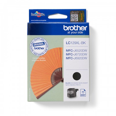 Brother LC129XLBK Cart. noire 2400p