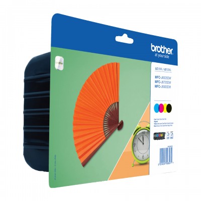 Brother LC129XLVALBP Pack x 4 HC Bulk