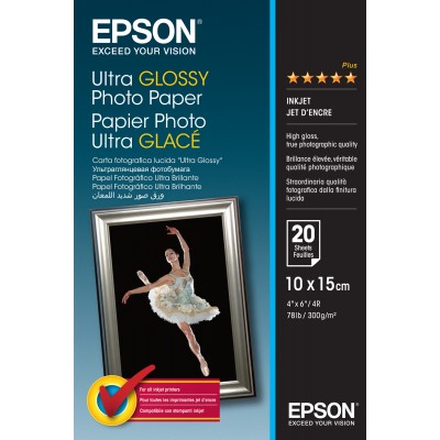 Epson C13S041926 Pap 10X15 glacé 20F