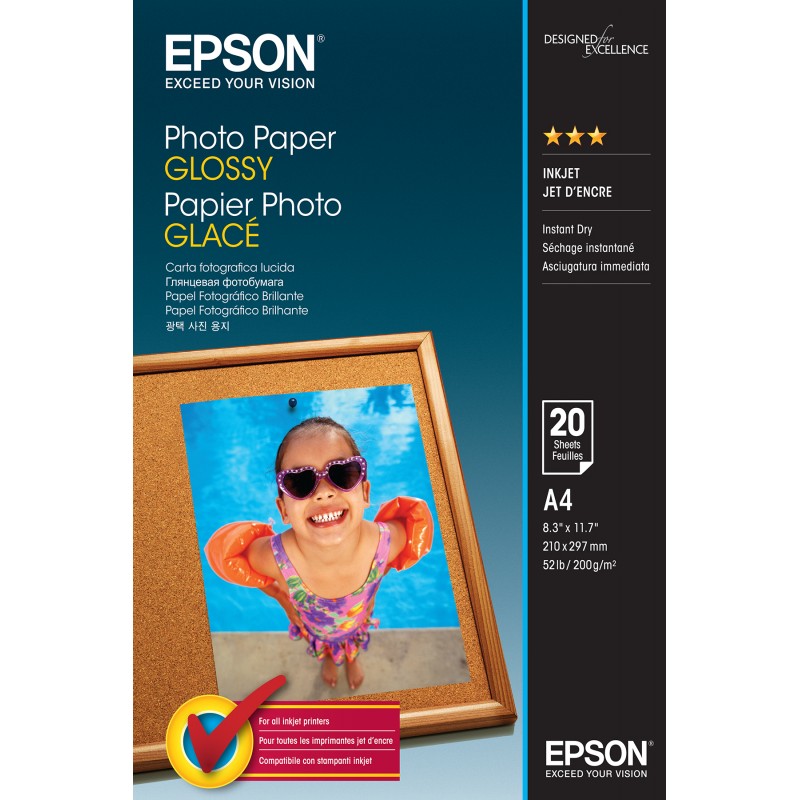 Epson C13S042538 Photo Glace 20F 200G