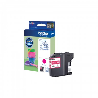 Brother LC221M Cartouche magenta