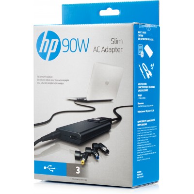 H6Y83AA HP 90W Slim AC Adapter