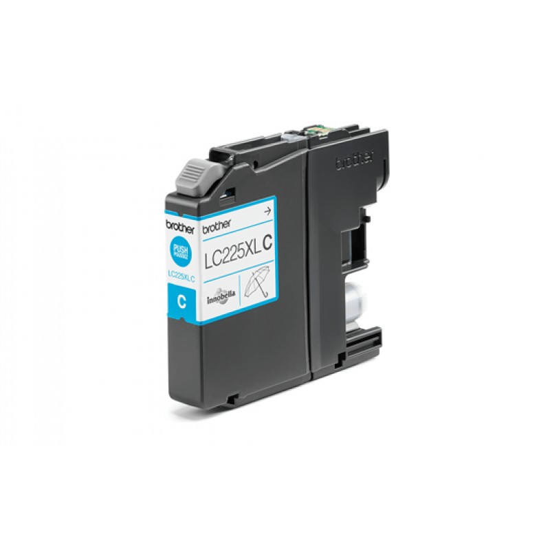 Brother LC225XLC Cart Cyan hte cap 1200p