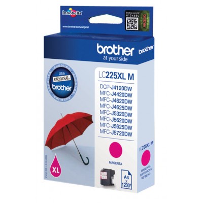 Brother LC225XLM Cart magenta hte capa