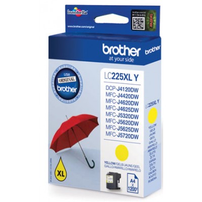 Brother LC225XLY Cart yellow hte capa