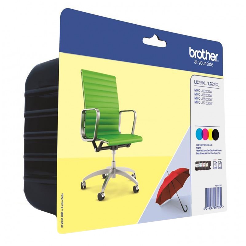 Brother LC229XLVALBP Pack BK+CL Bulk