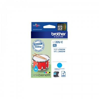 Brother LC22UC CartCyan 1200p J785-J985