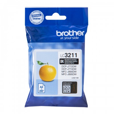 Brother LC3211BK cartouche noire 200p