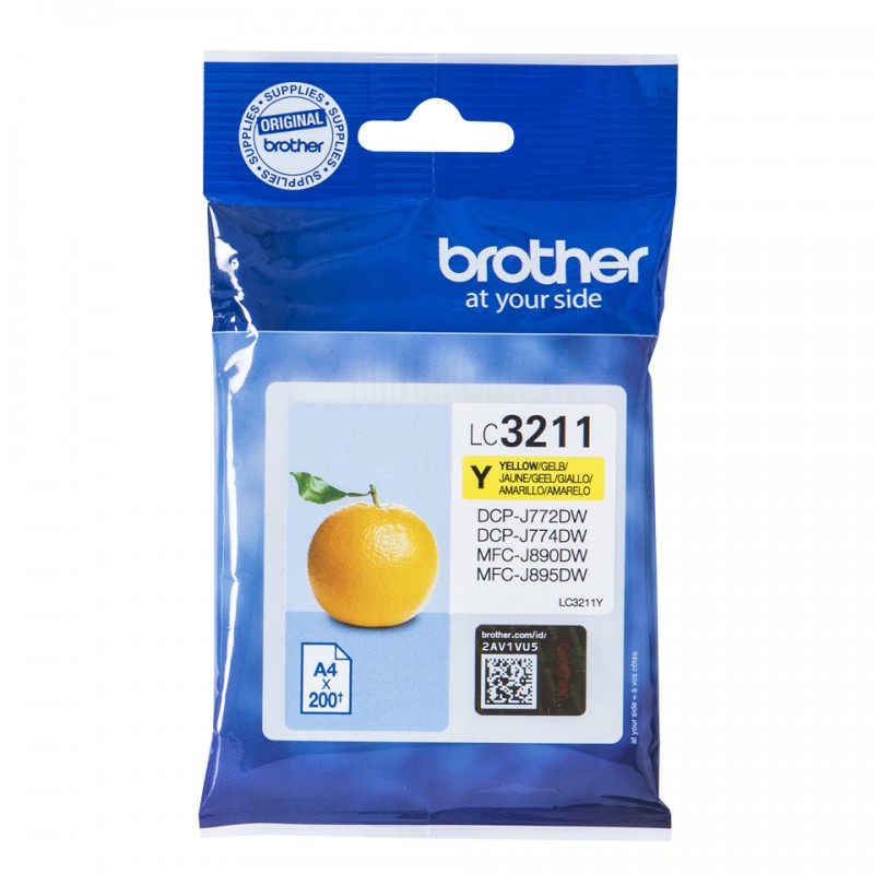 Brother LC3211Y Cartouche jaune 200p