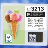 Brother LC3213BK Cartouche noire 400p