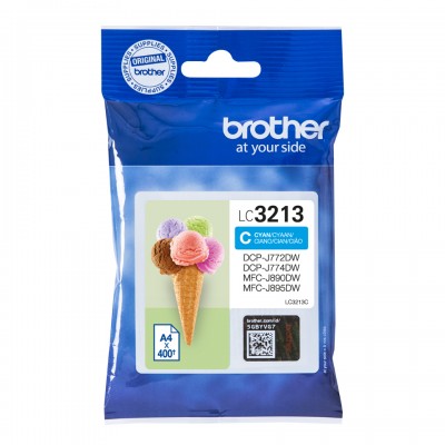 Brother LC3213C Cartouche  Cyan 400p