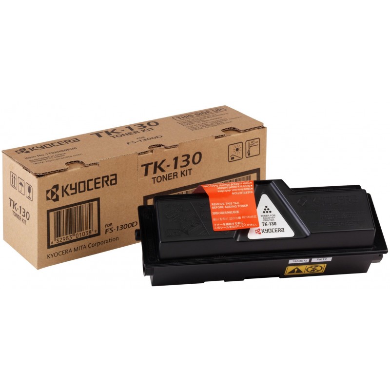 Kyocera TK130 Toner Noir FS1300D  7200P