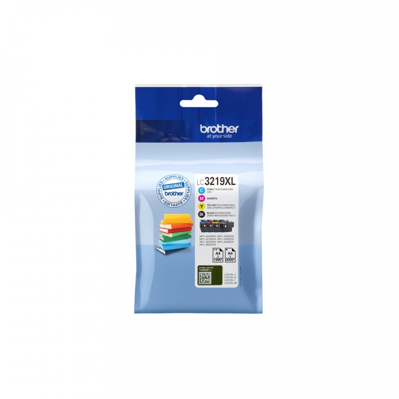 Brother LC3219XLVALDR Ink Jet pack 4 CL