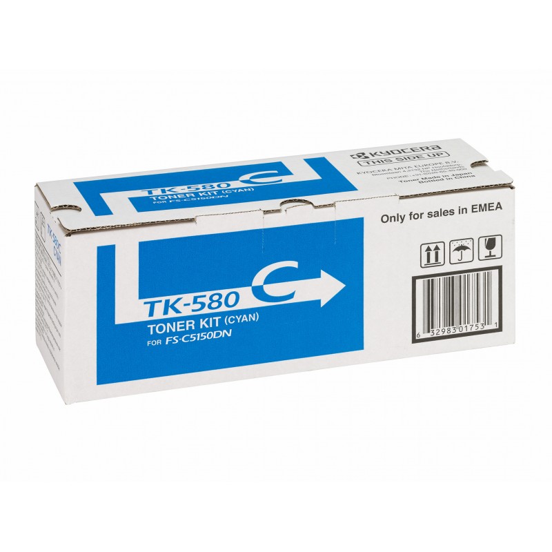 Kyocera TK580C Toner Cyan FSC5150DN