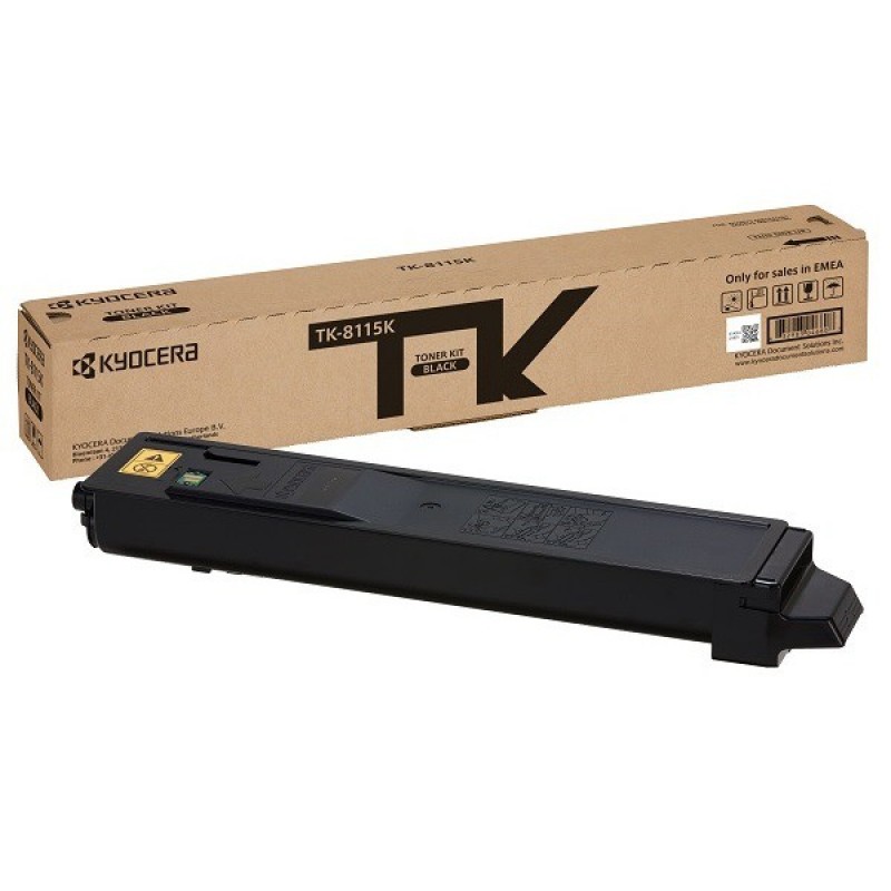 Kyocera 1T02P30NL0 TK-8115K Toner BK 12K
