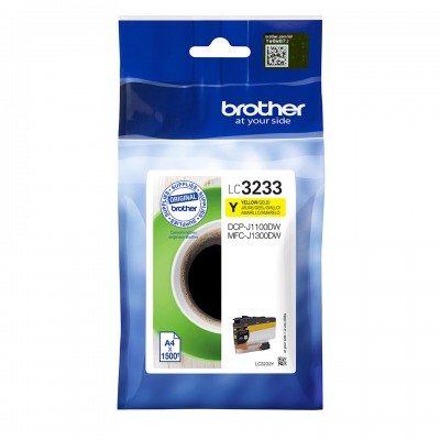 Brother LC3233Y Ink Jet Yellow 1.5 k