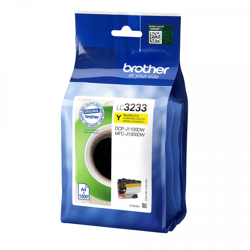 Brother LC3233Y Ink Jet Yellow 1.5 k