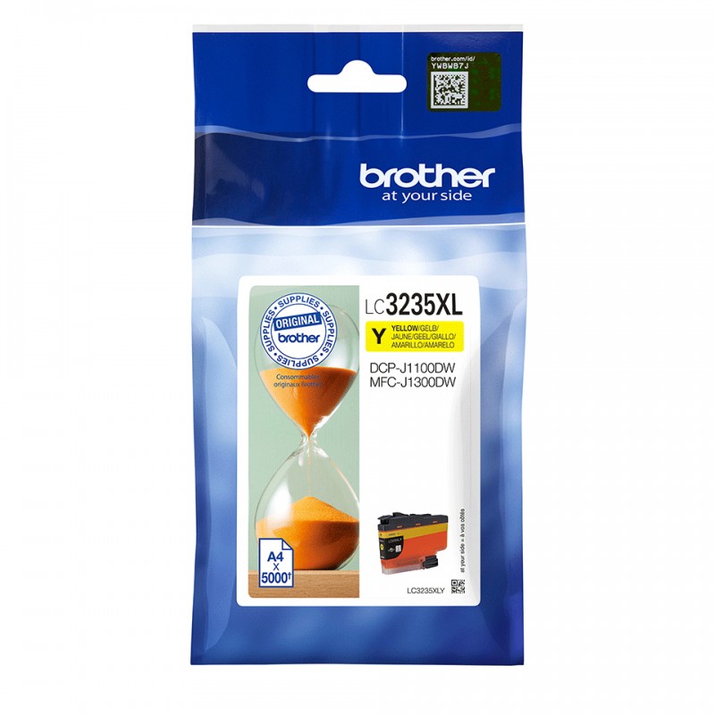Brother LC3235XLY Ink Jet Jaune HC 5 K