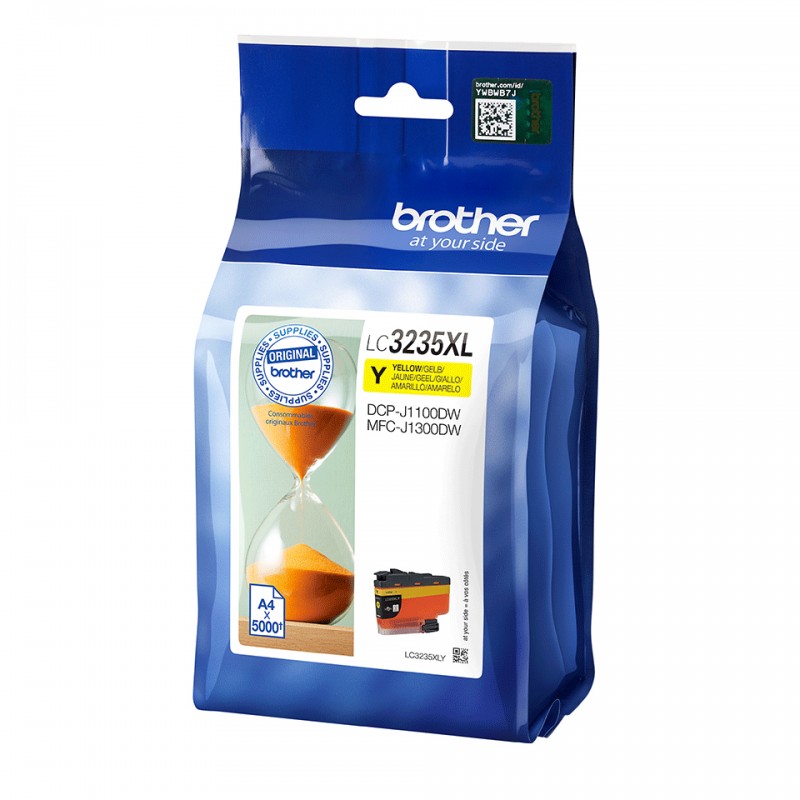 Brother LC3235XLY Ink Jet Jaune HC 5 K