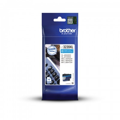 Brother LC3239XLC Inkt Jet Cyan HC 5 K