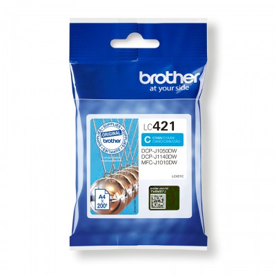 Brother LC421C Cartouche Cyan