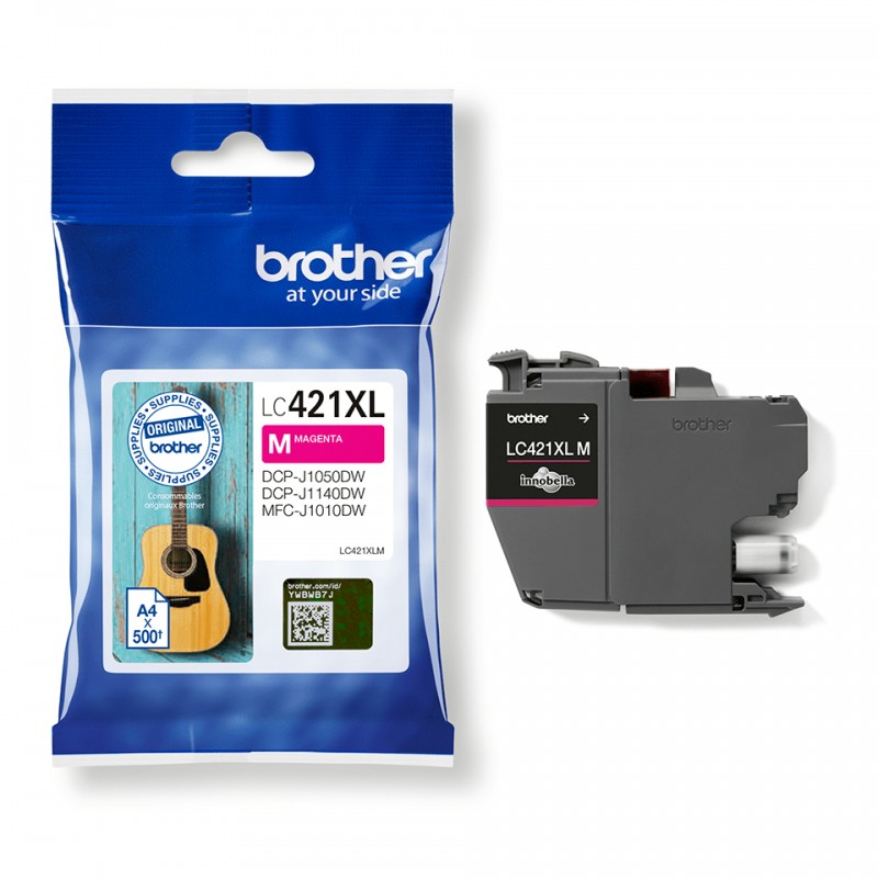 Brother LC421XLM Cartouche Magenta HC