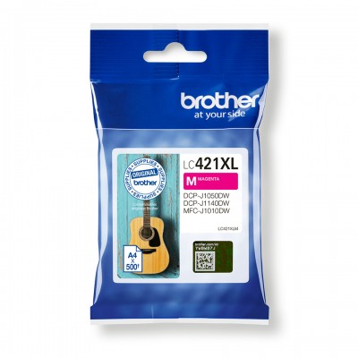 Brother LC421XLM Cartouche Magenta HC