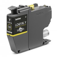 Brother LC421XLY Cartouche Jaune HC
