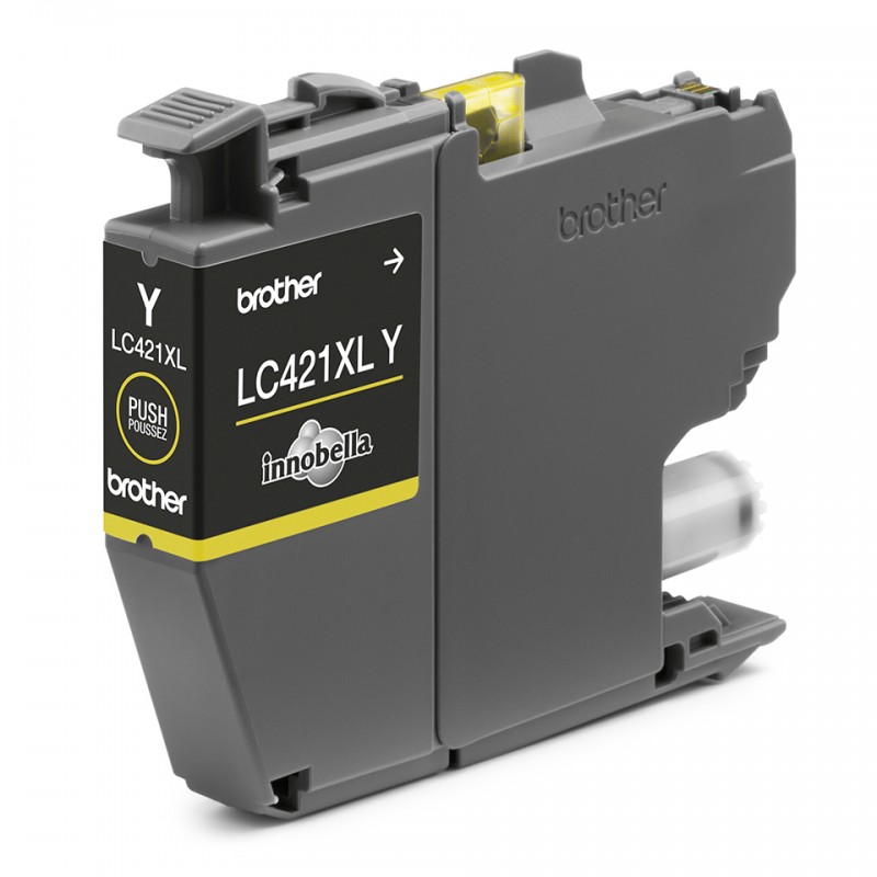 Brother LC421XLY Cartouche Jaune HC