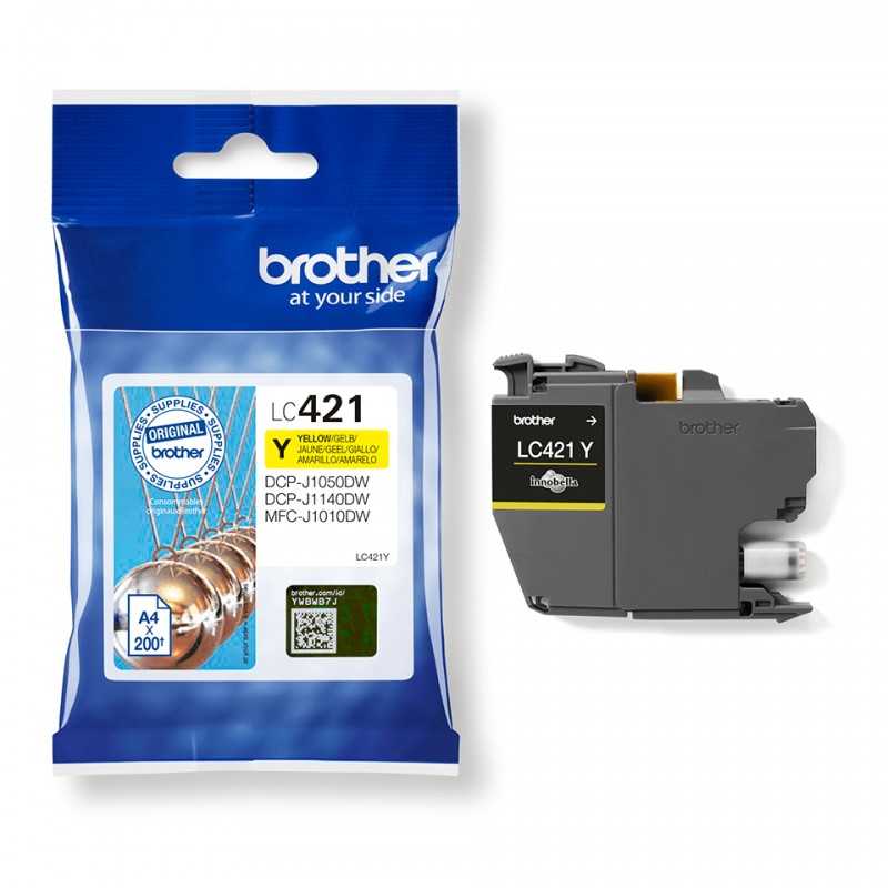 Brother LC421Y Cartouche Jaune