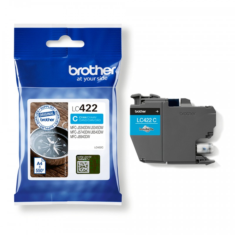 Brother LC422C Cartouche Cyan