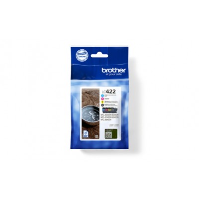 Brother LC422VAL Pack 4 Cartouch NCMJ