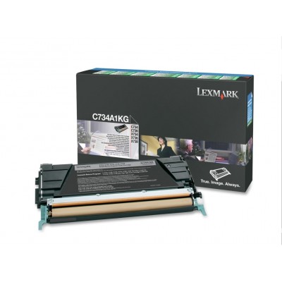 Lexmark 0C734A1KG Toner BK LRP 6000 P