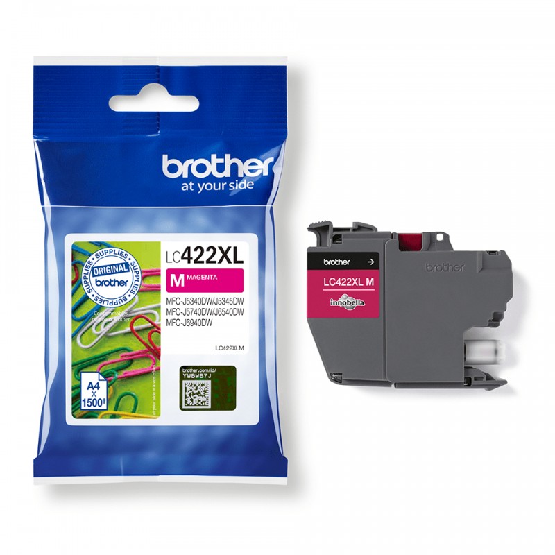 Brother LC422XLM Cartouche Magenta HC
