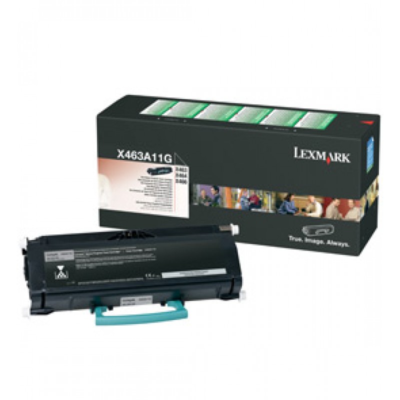 Lexmark 0X463A11G LRP Cart. Noir 3500 P