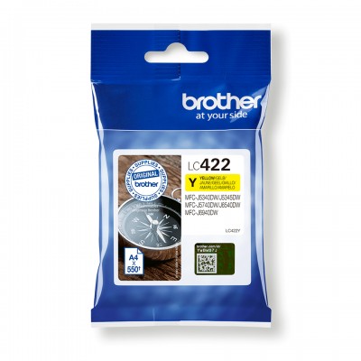 Brother LC422Y Cartouche Yellow