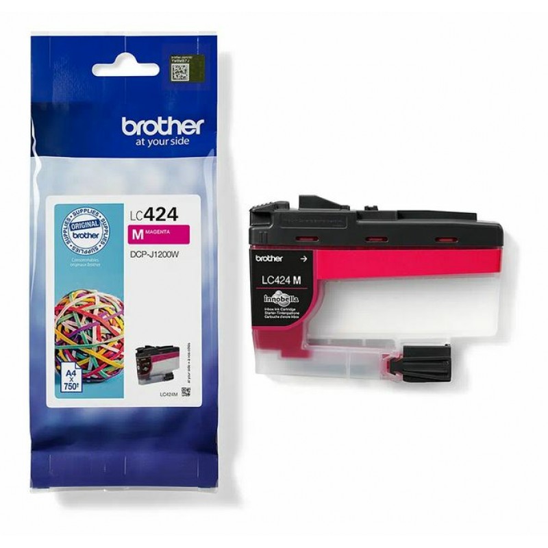 Brother LC424M Cartouche Magenta HC