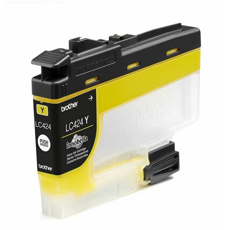 Brother LC424Y Cartouche Jaune HC