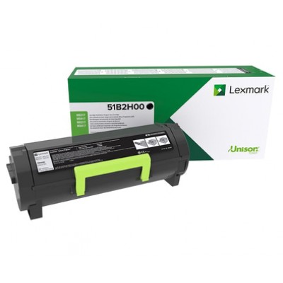 Lexmark 51B2H00 toner noir return 8500p